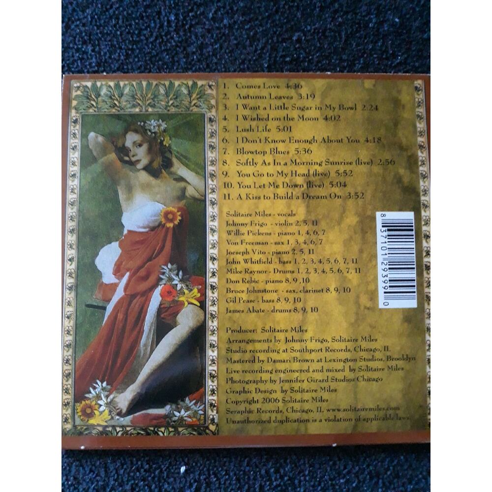 Solitaire Miles CD - Picture 2 of 4